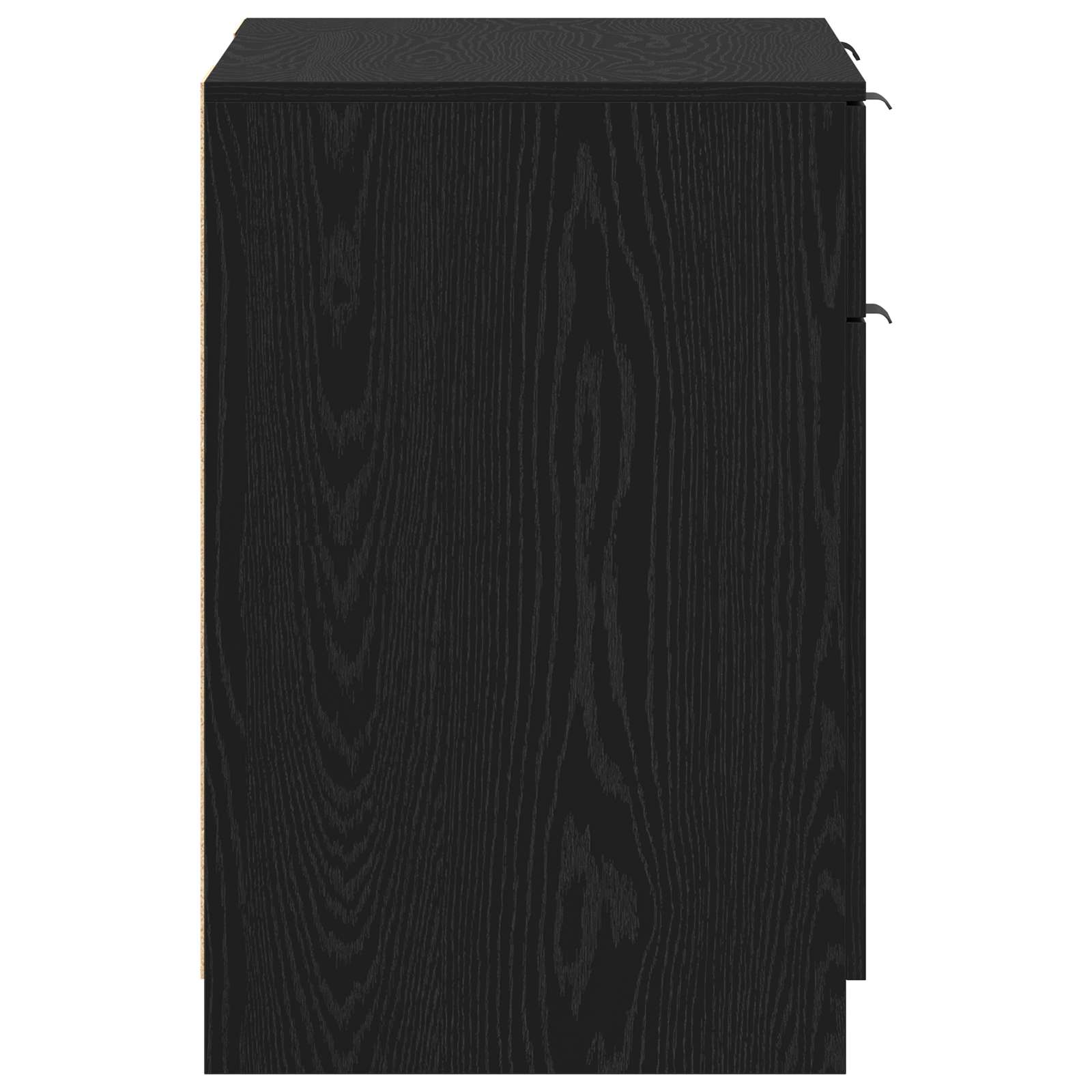 Schreibtisch mit Beistellschrank Weiß Holzwerkstoff