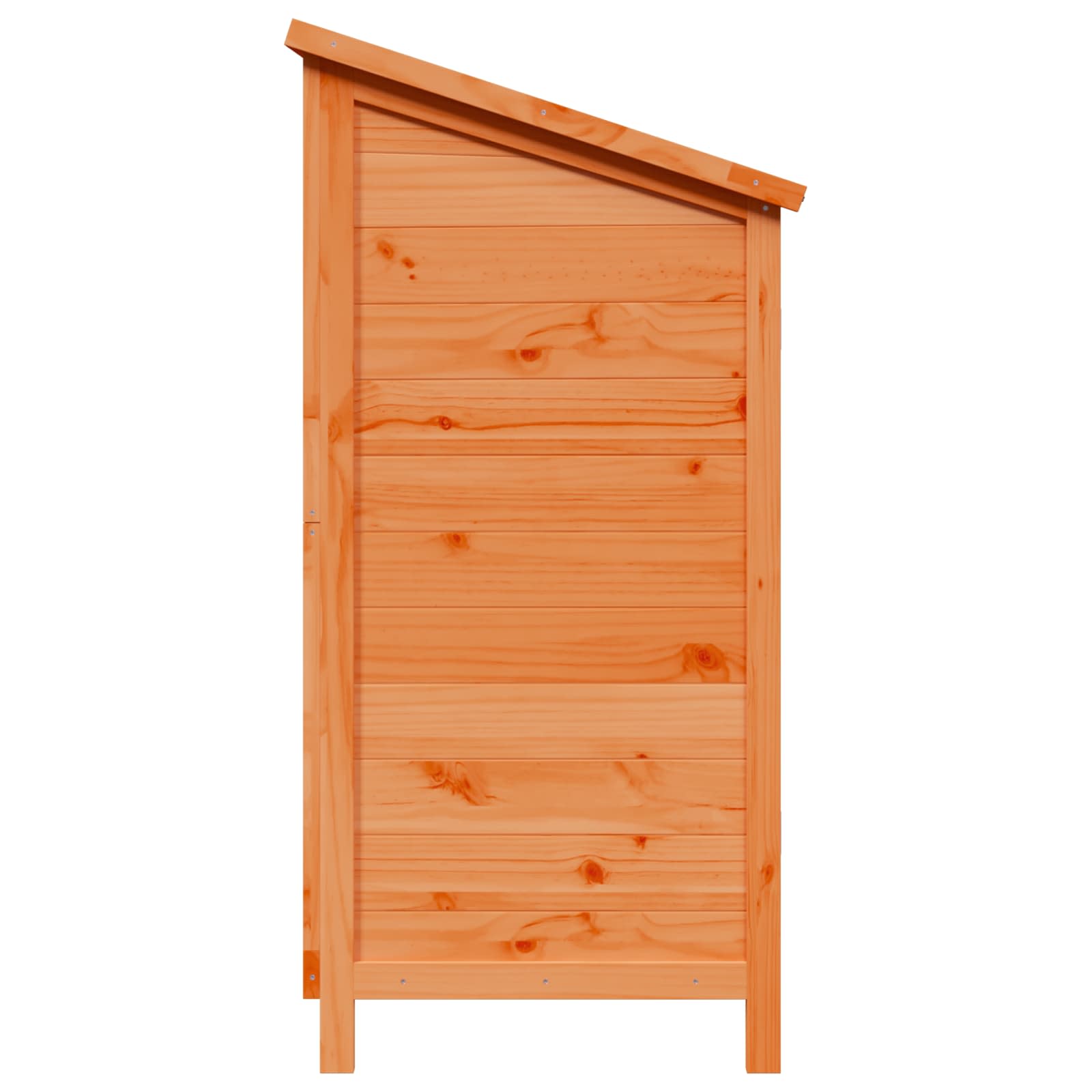 Gartenschuppen Natur 59 x 56 x 113,5 cm Massivholz aus Fichte