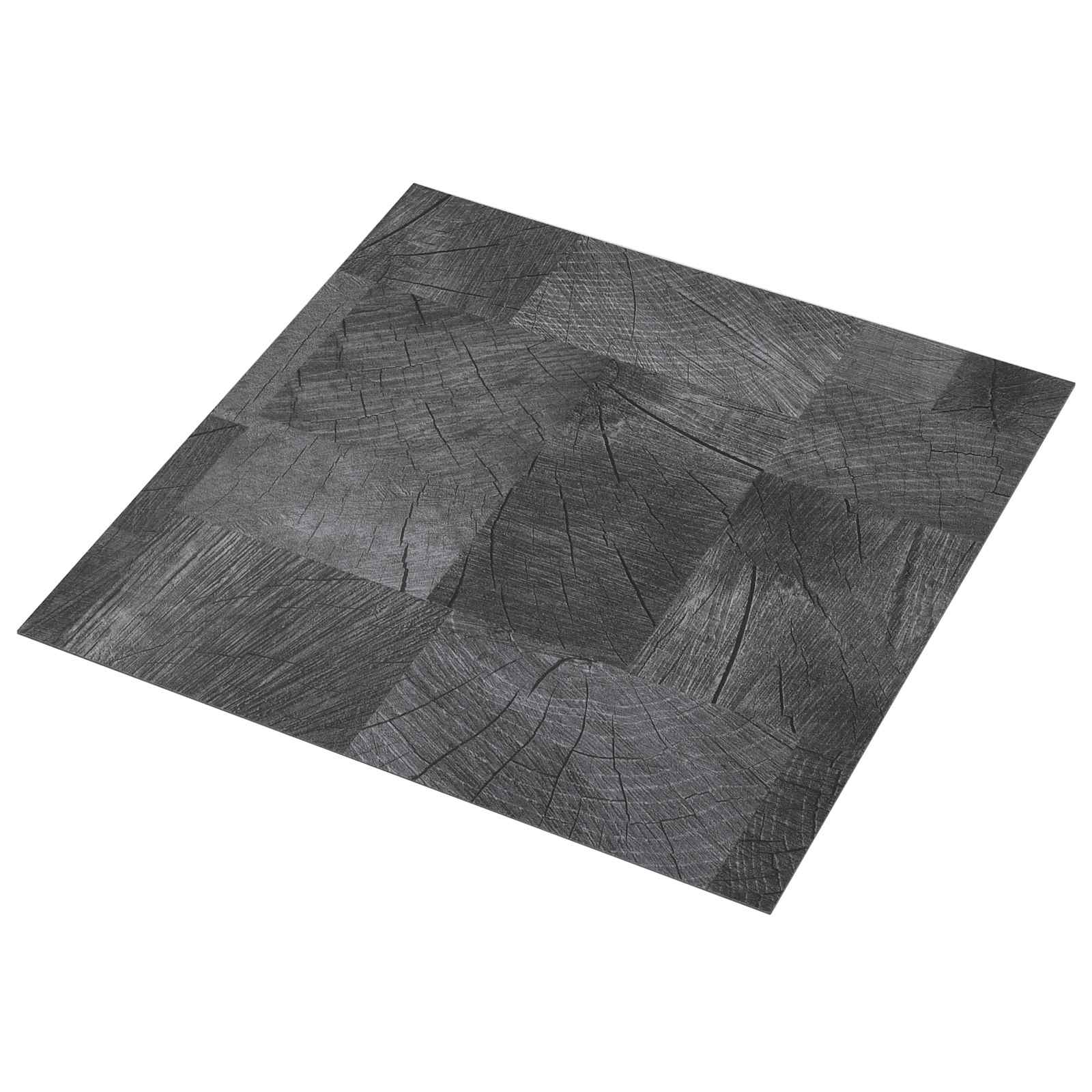 Selbstklebende Bodenplanken 30,5 x 30,5 cm 20 pcs PVC Betongrau