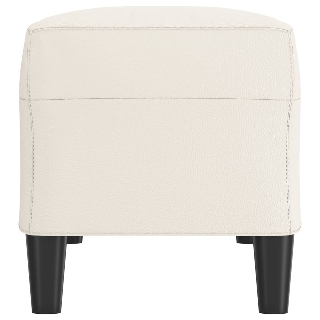 Sitzbank Schwarz 70x35x41 cm Kunstleder