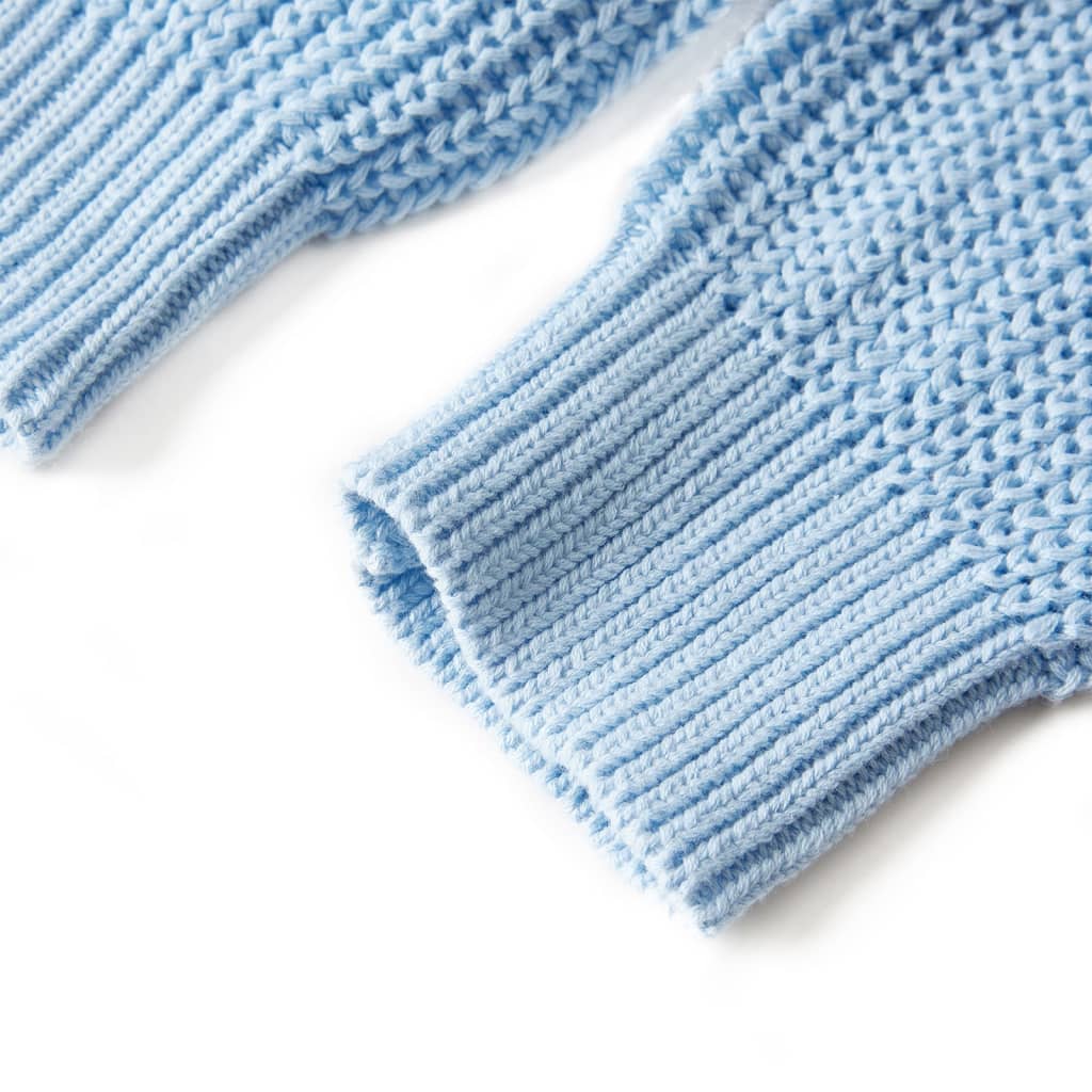 Kinder-Strickjacke Blau 116