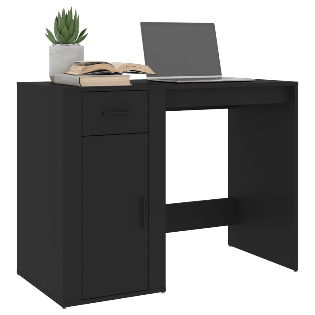 Schreibtisch Weiß 100x49x75 cm Holzwerkstoff