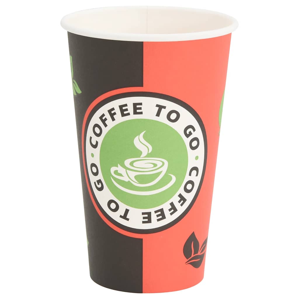 1000 Stk. Einweg-Kaffeebecher Pappe 120 ml (4 oz)