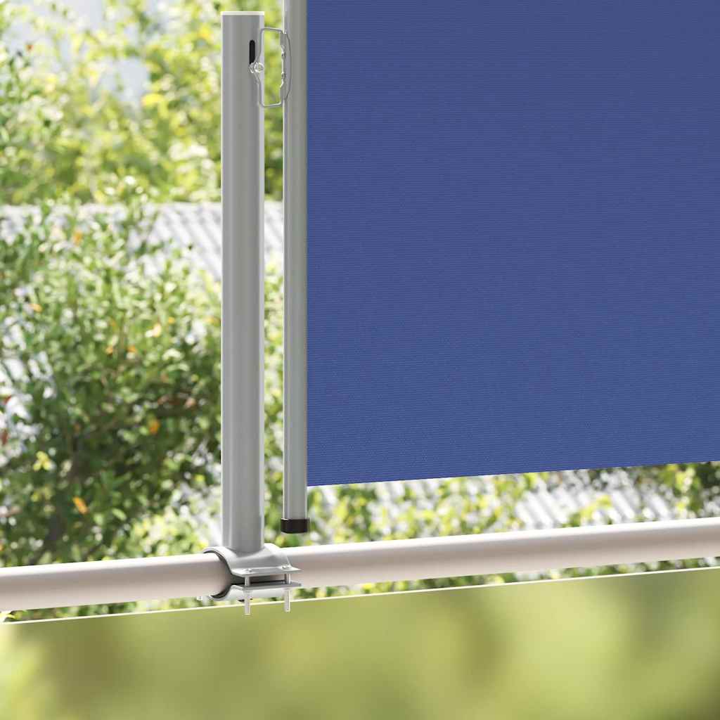 Seitenmarkise 60 x 300 cm 100% Polyester Eisen Stahl