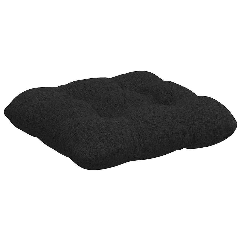 Sitzkissen 4 pcs Hellgrau 40 x 40 x 12 cm Stoff