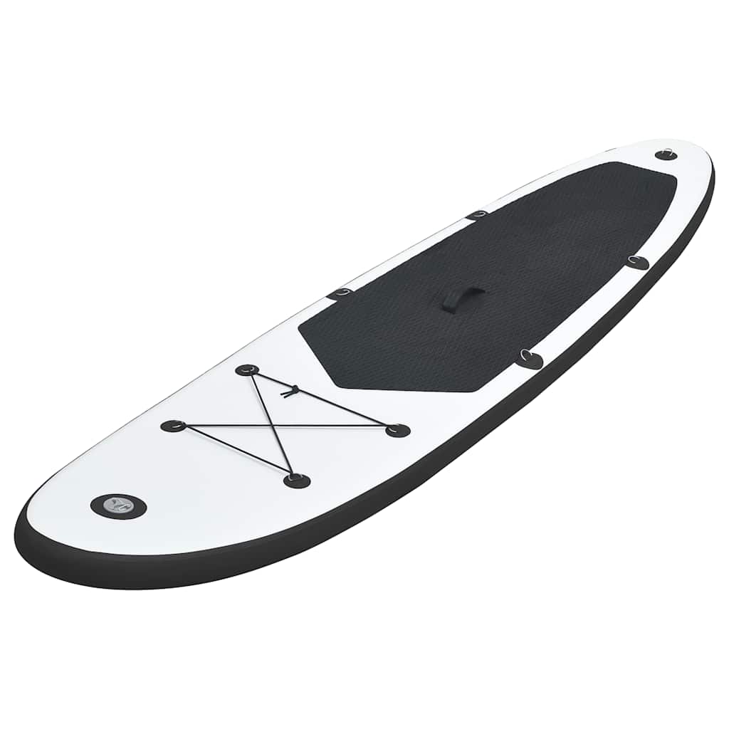 Stand Up Paddle Board SUP Aufblasbar Rot und Weiß