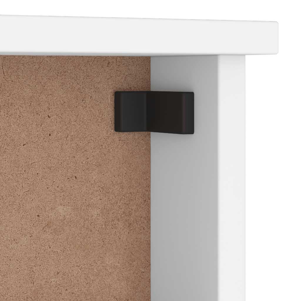 Wandgarderobe SANDNES 45x12x35 cm Massivholz Kiefer