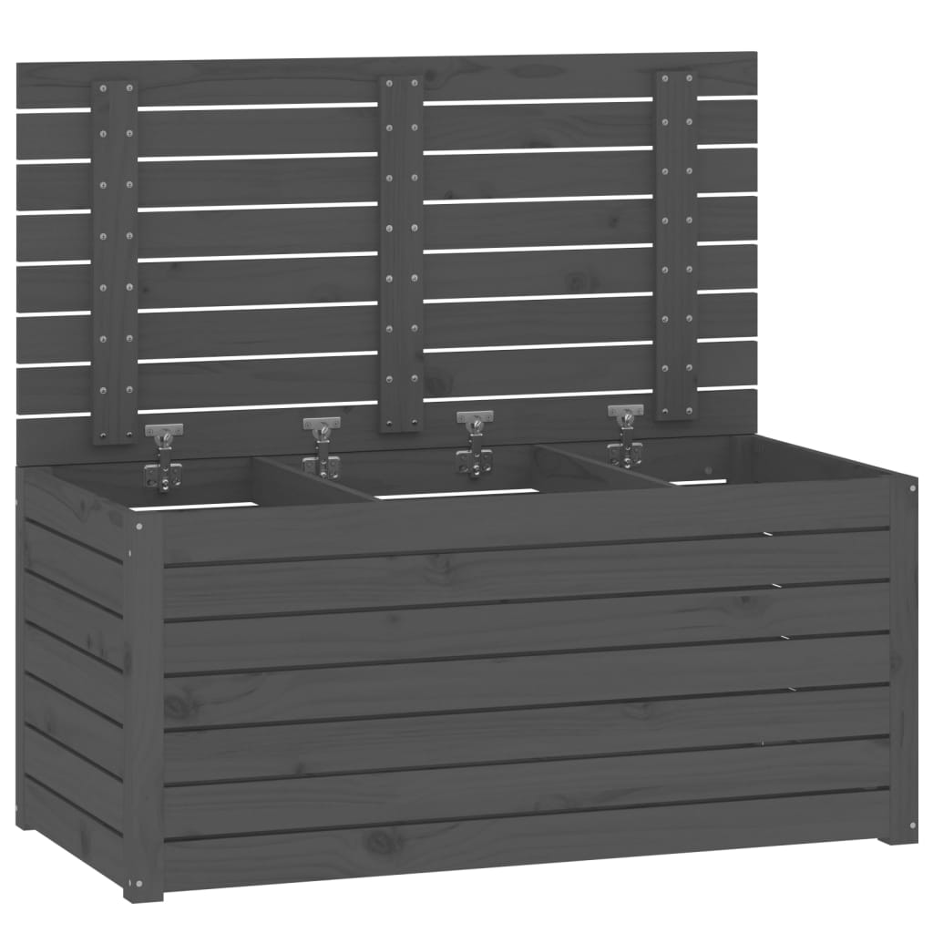 Gartenbox 101x50,5x46,5 cm Massivholz Kiefer