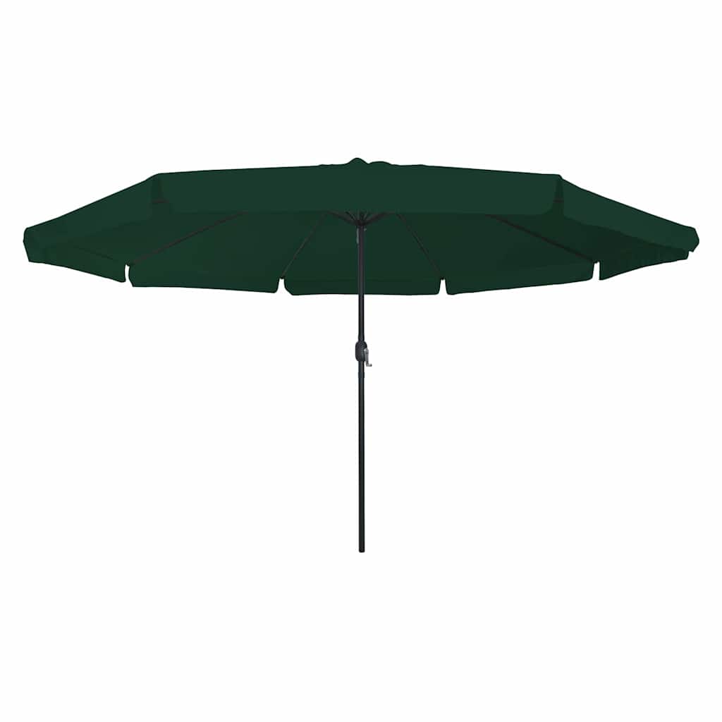 Garten-Sonnenschirm Sand 394 x 394 x 248 cm Polyester und Stahl