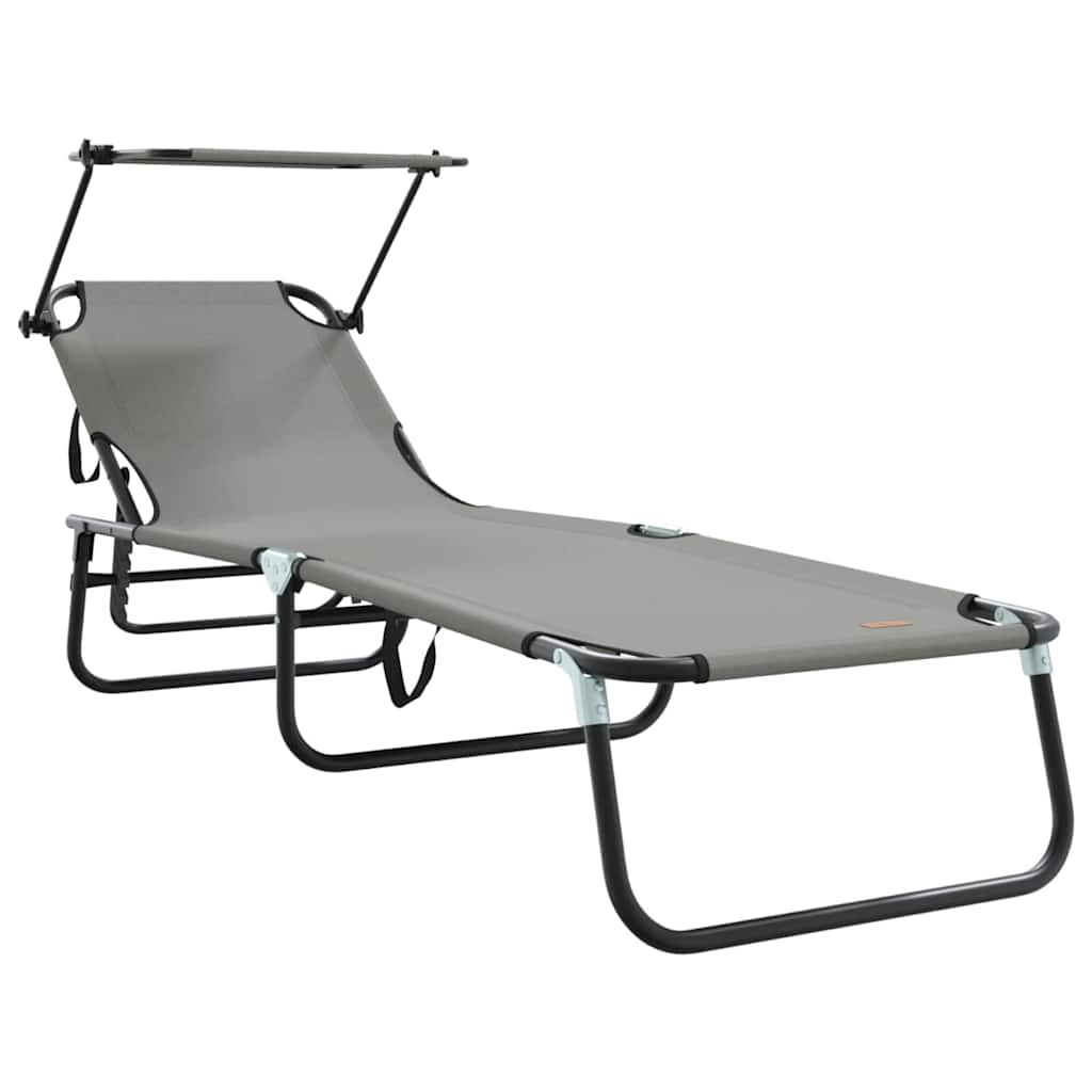Klappbare Sonnenliege Blau 190 x 57 x 81 cm Oxford