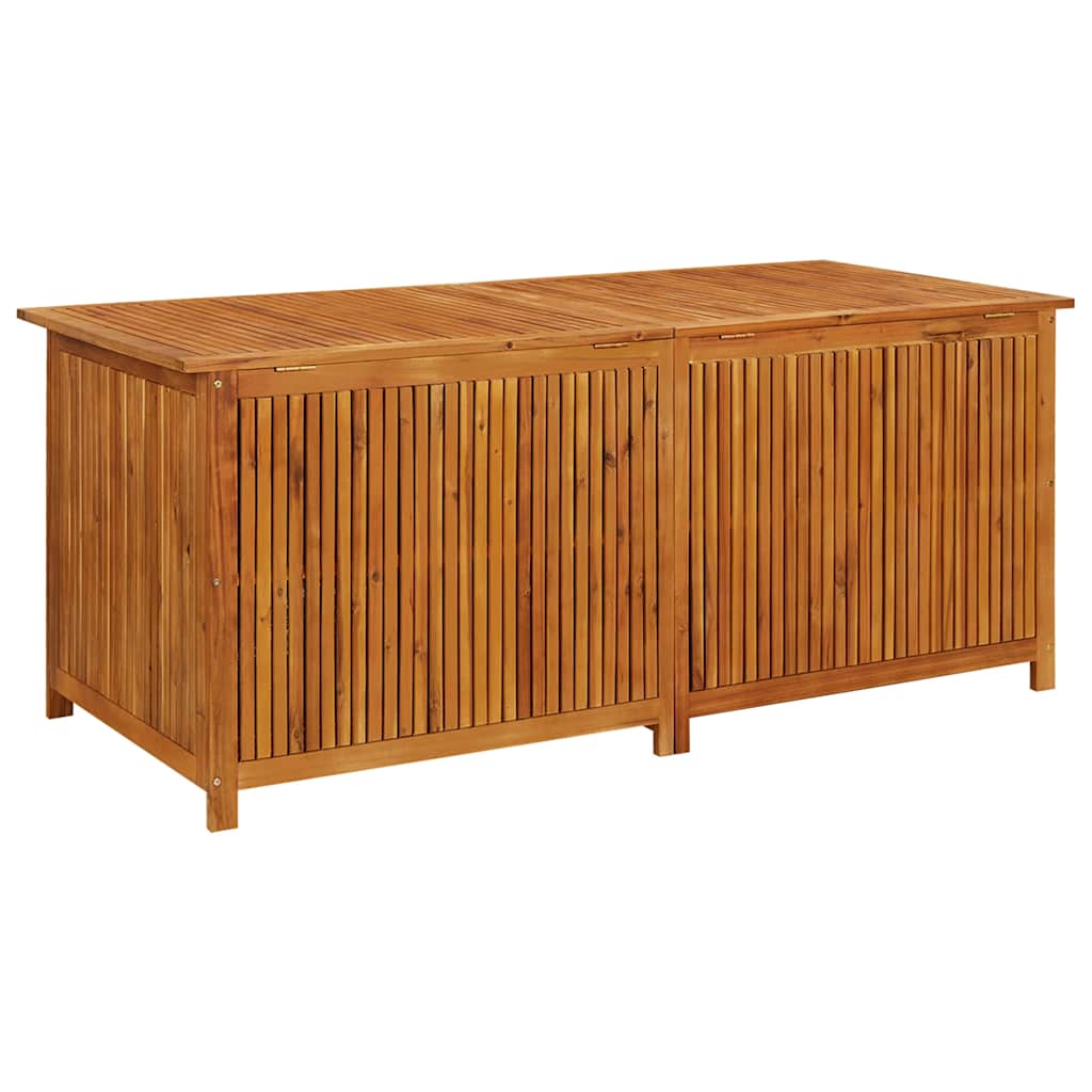 Garten-Aufbewahrungsbox 150x80x75 cm Massivholz Akazie