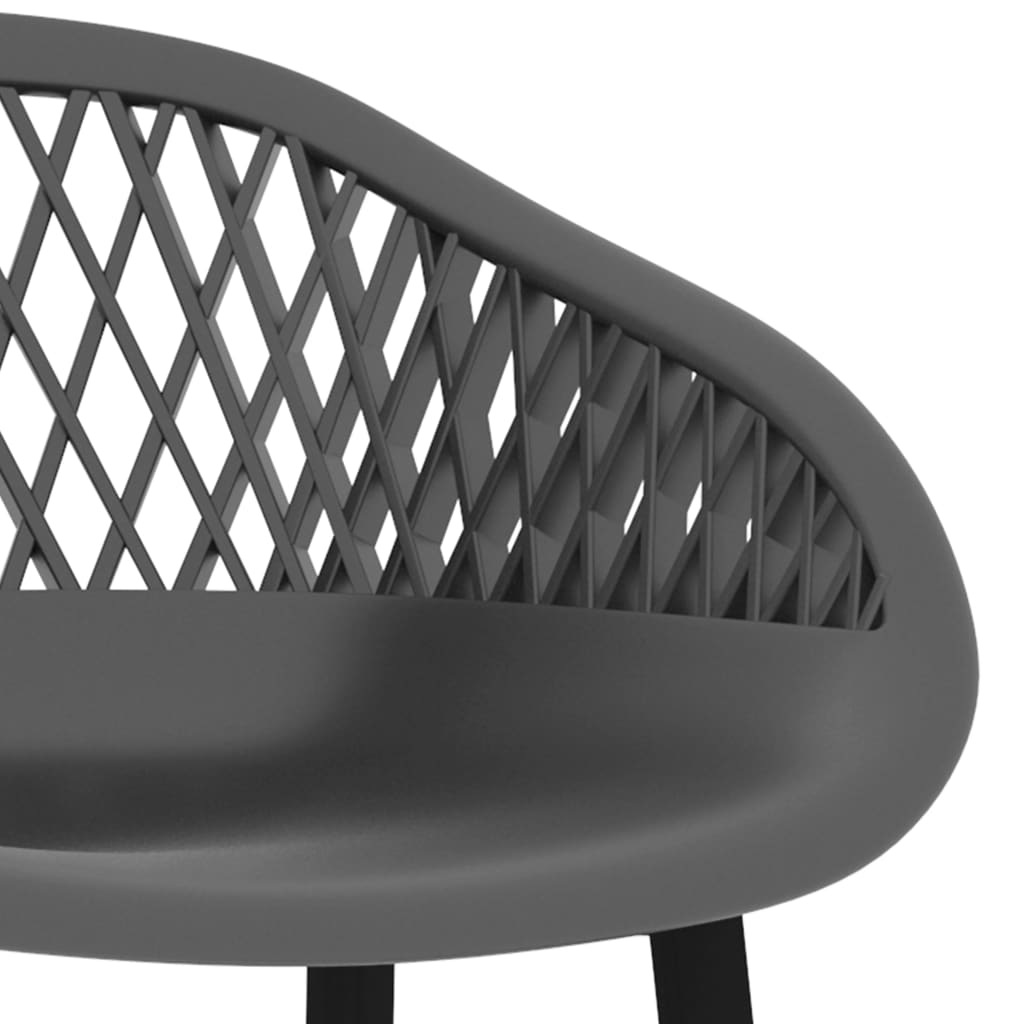 Barhocker 2 Stk. Schwarz