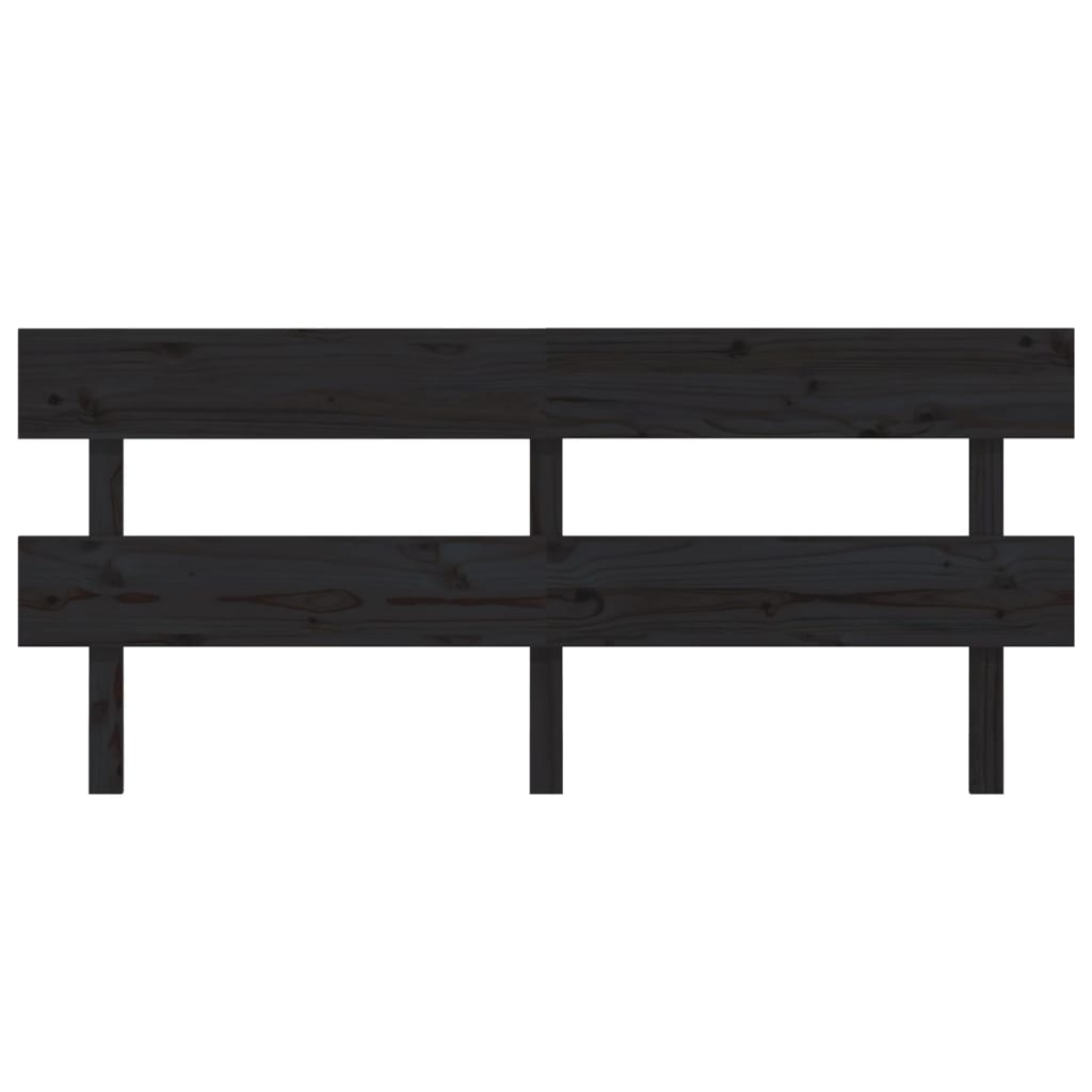 Bett-Kopfteil 78,5x3x81 cm Massivholz Kiefer