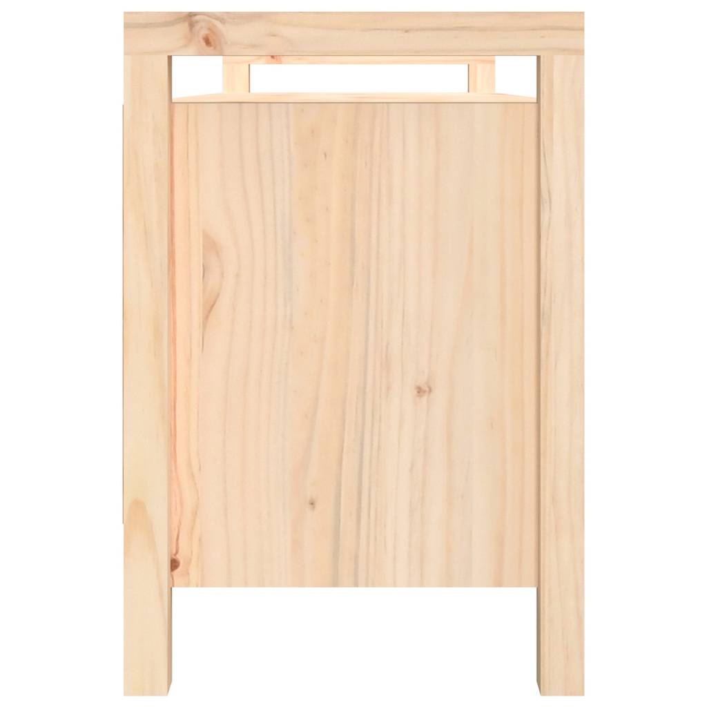 Flurbank 80x40x60 cm Massivholz Kiefer