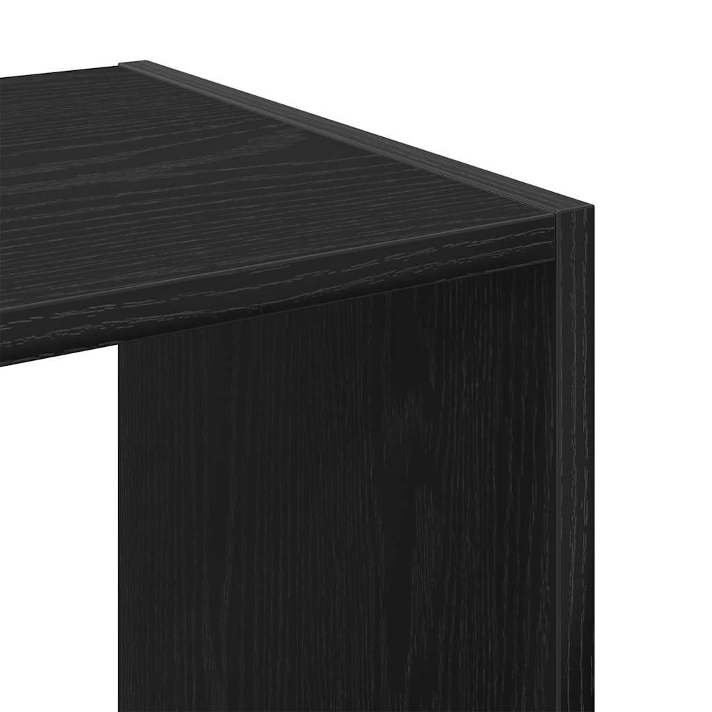 Bücherregal Schwarze Eiche 102 x 32 x 102 cm