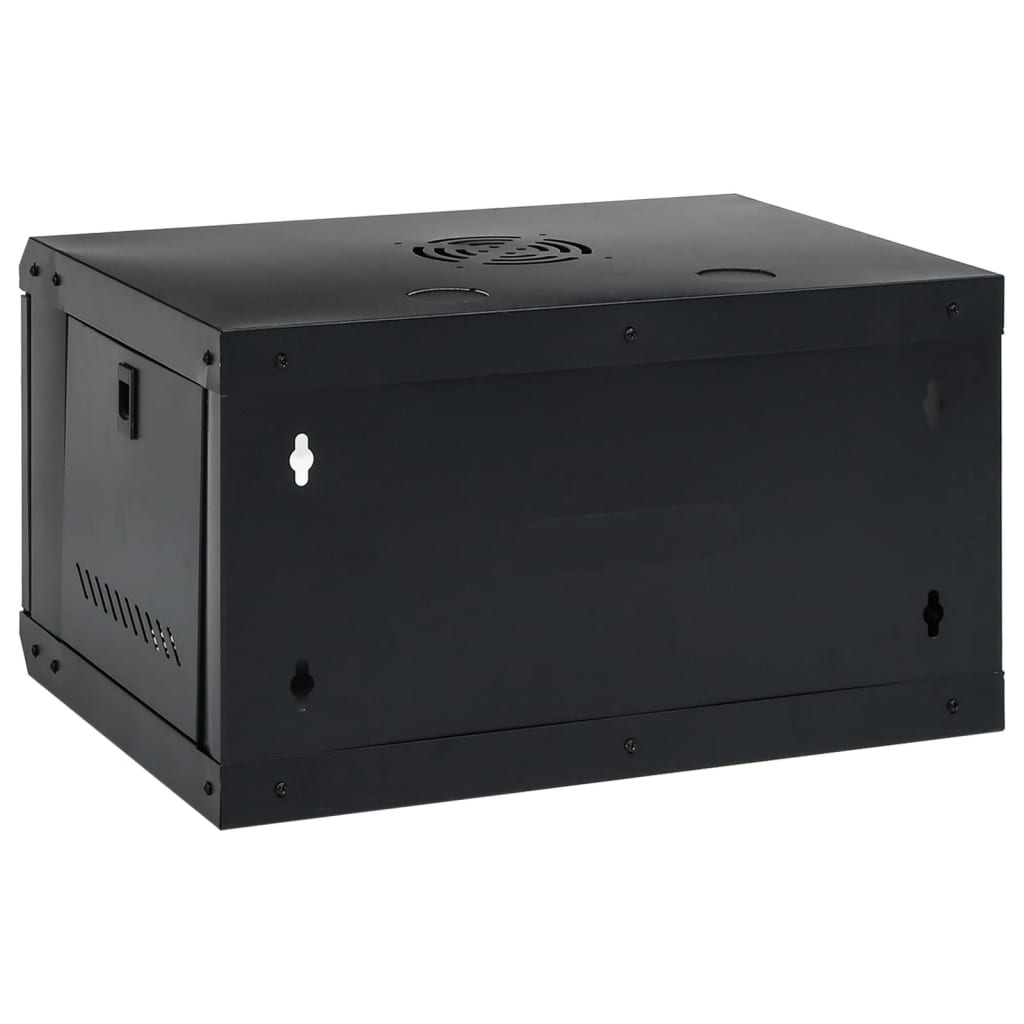 Netzwerkschrank mit Speicher Grau 60 x 45 x 28 cm Stahl