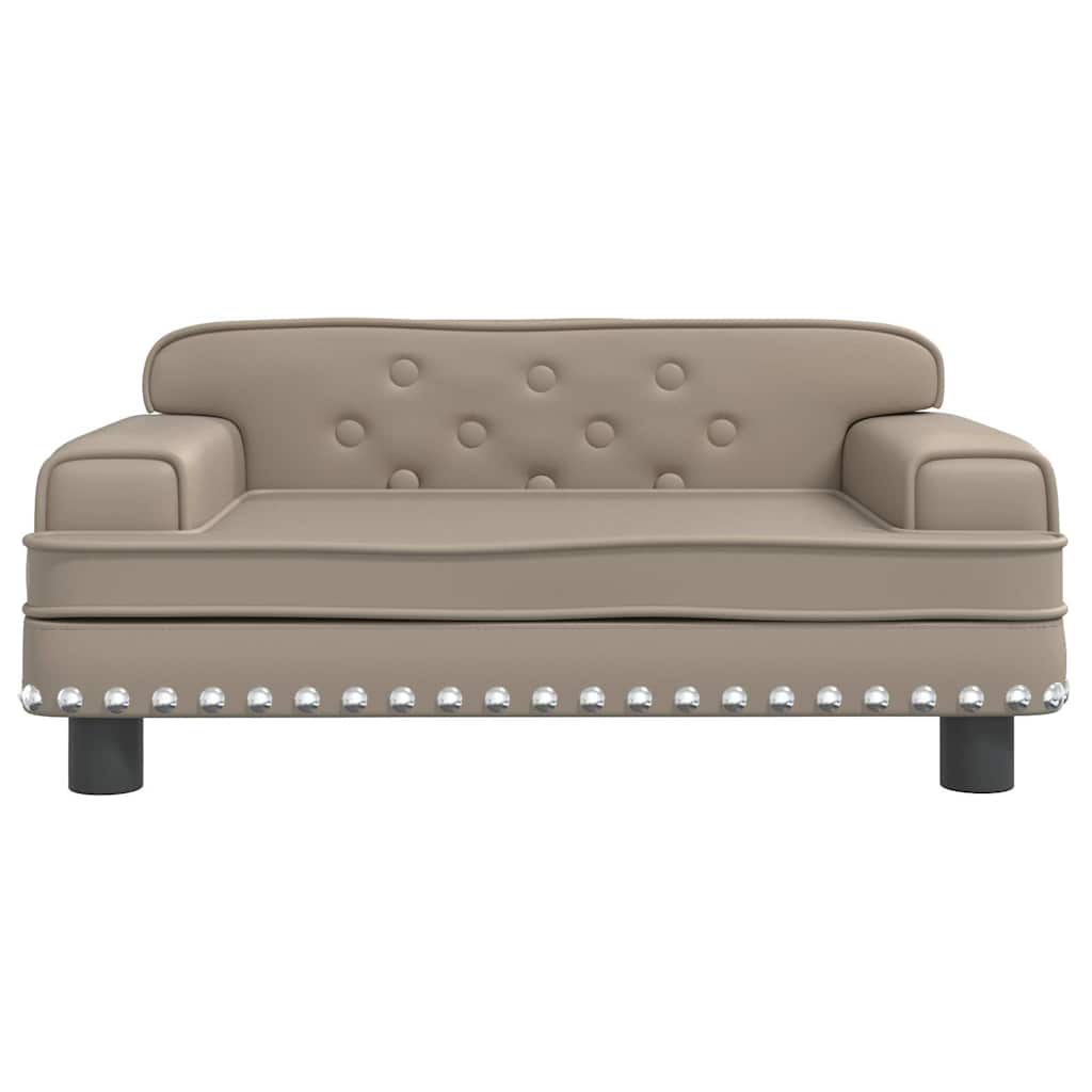 Hundebett Rosa 90x53x30 cm Samt