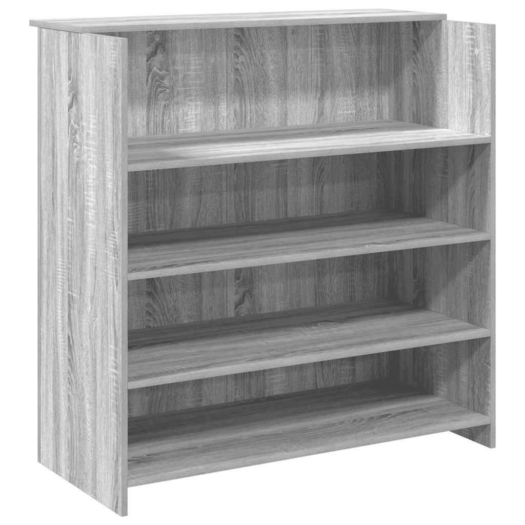 Empfangstresen Weiß 100 x 50 x 103,5 cm Holzwerkstoff