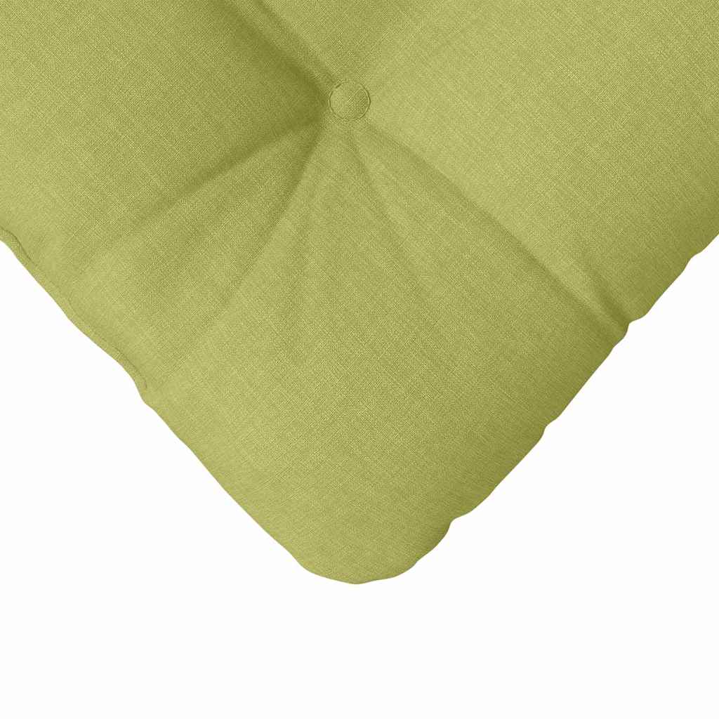 Sitzkissen 4 pcs Hellgrau 40 x 40 x 12 cm Stoff