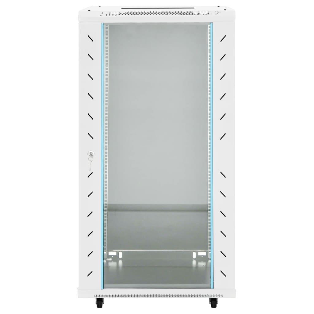 15HE Netzwerkschrank mit Schwenkfüßen 19" IP20 60x45x86 cm