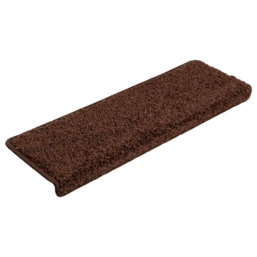 Stufenmatten 15 Stk. 65x21x4 cm Grau Rechteckiger Rand