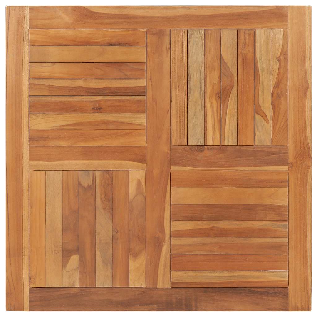Tischplatte Massivholz Teak Rund 2,5 cm 40 cm