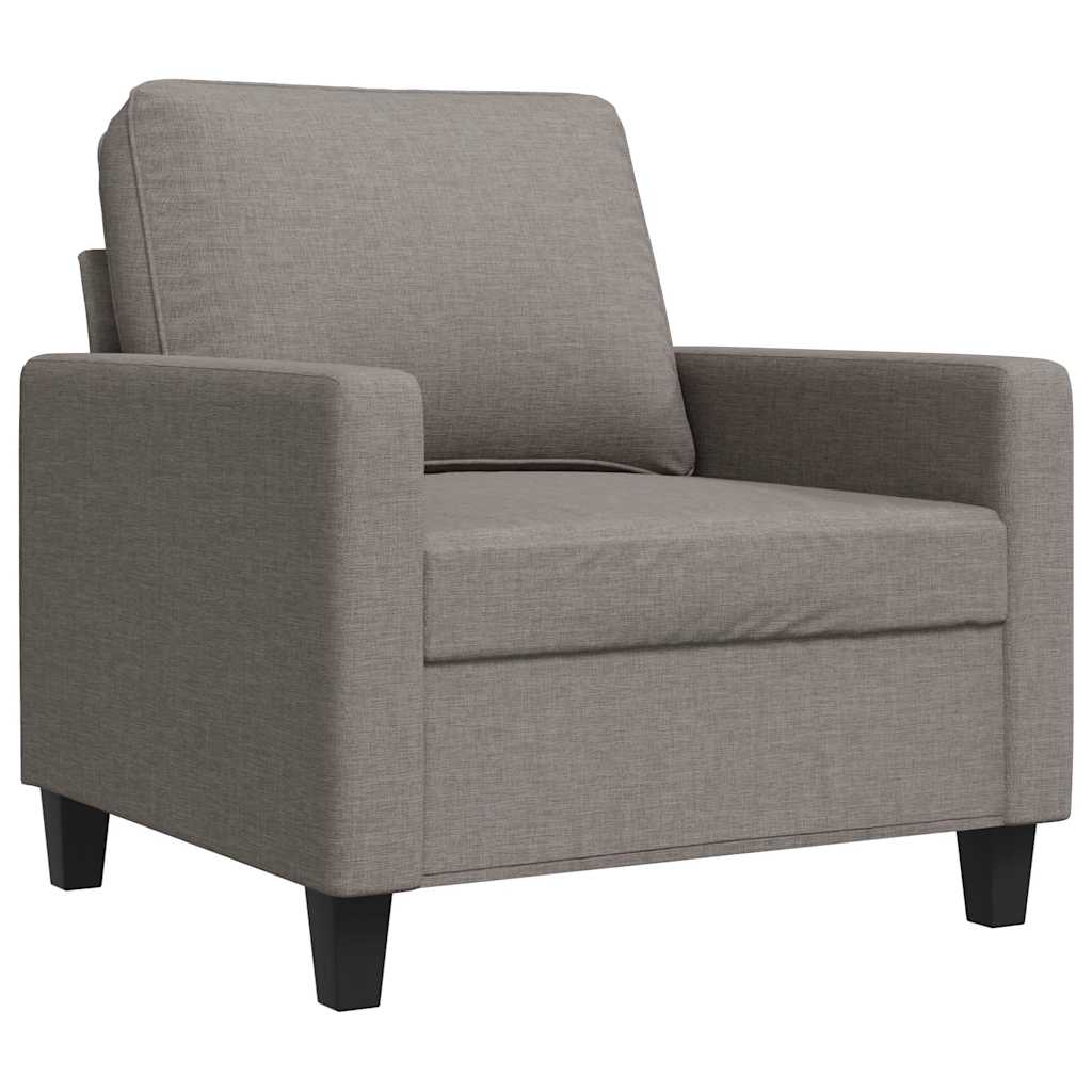 3-Sitzer-Sofa Hellgrau 180 cm Stoff