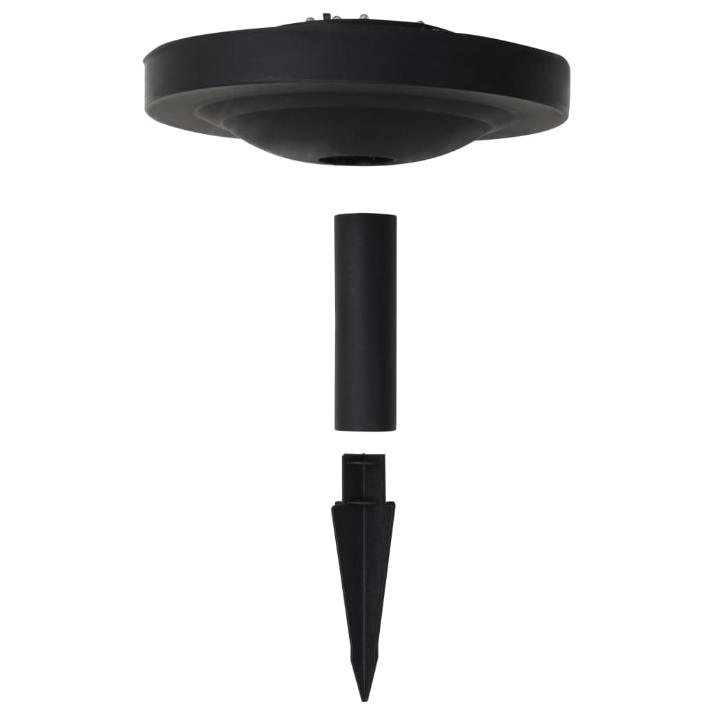 Außen-Solarlampen 4 Stk. LED Kugel 30 cm RGB