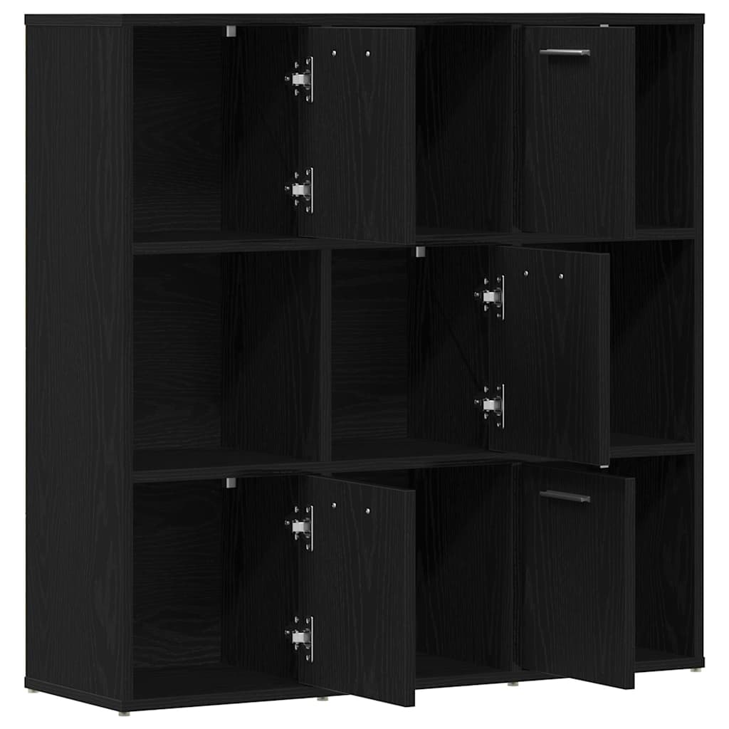 Bücherregal Weiß 90x30x90 cm Holzwerkstoff
