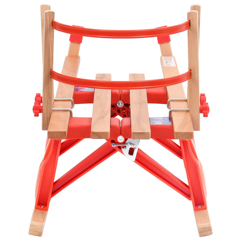 Klappschlitten Holz 110 cm