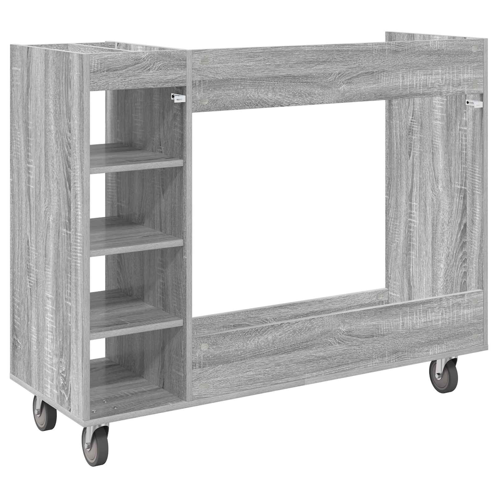 Golf Schrank Mit Rad Uni Weiß 65 x 45 x 98 cm