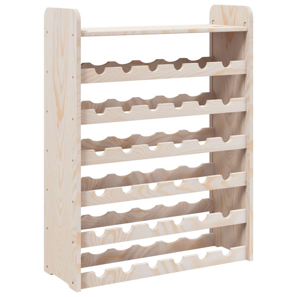 Weinregal 33x25x37 cm Massivholz Kiefer