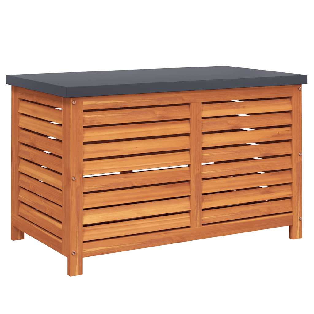 Gartenbox 60x50x55 cm Massivholz Eukalyptus