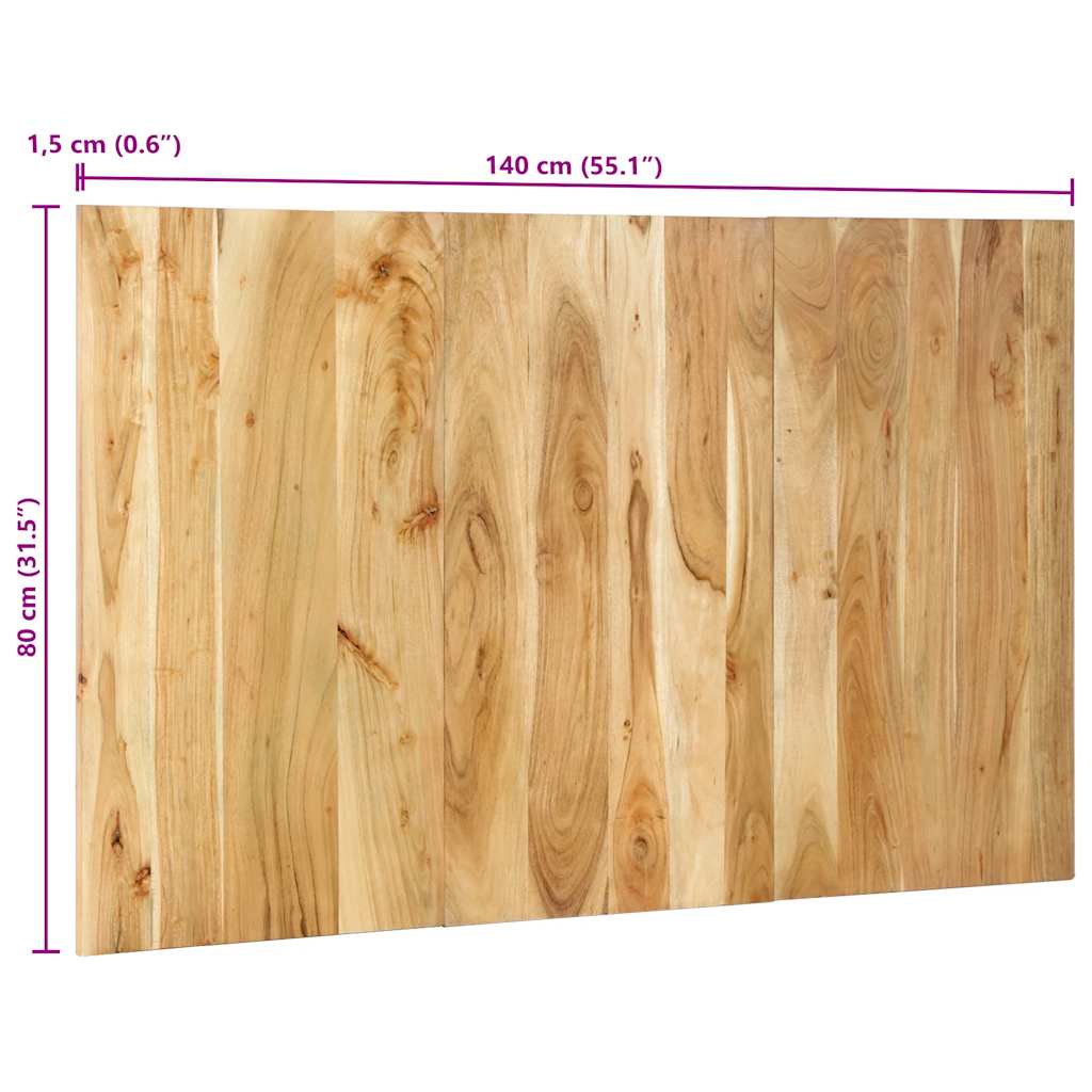 Kopfteil Mehrfarbig 160 cm Massivholz Altholz