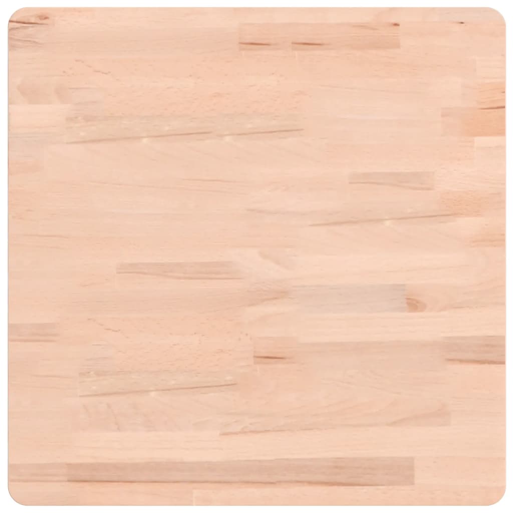 Tischplatte Ø30x1,5 cm Rund Massivholz Buche