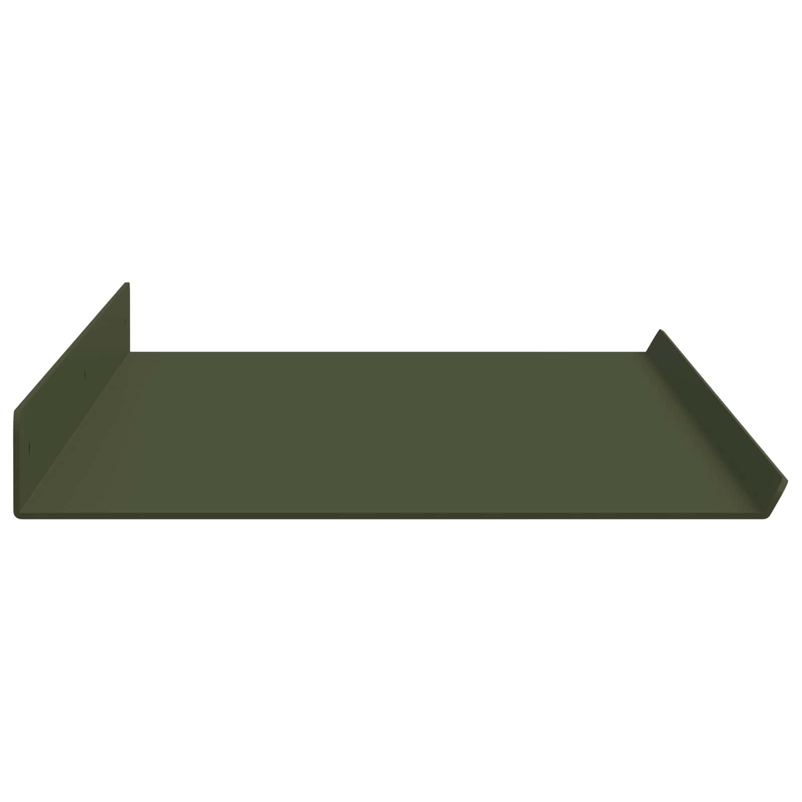 Schwebendes Regal 3 pcs Schwarz 40 x 9 x 2,5 cm Stahl