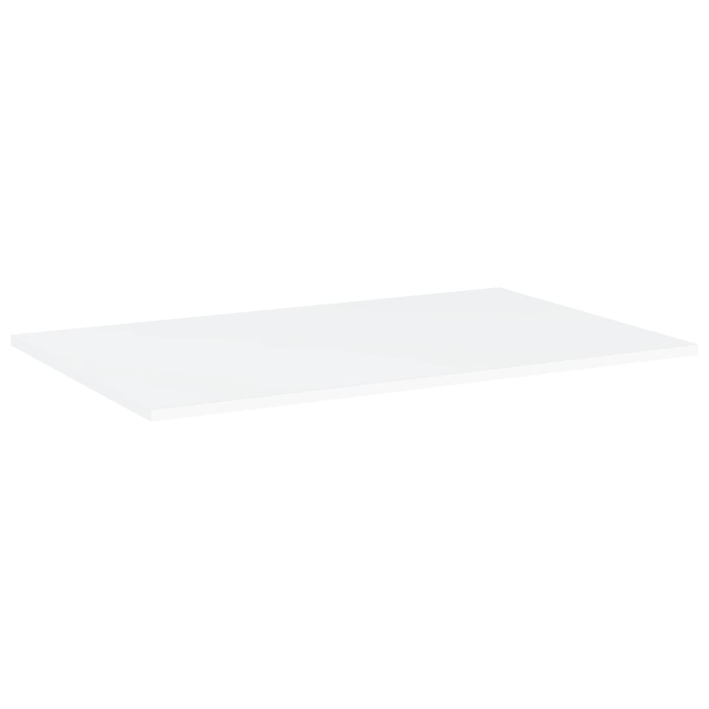 Bücherregal-Bretter 4 Stk. Weiß 40x10x1,5 cm Holzwerkstoff