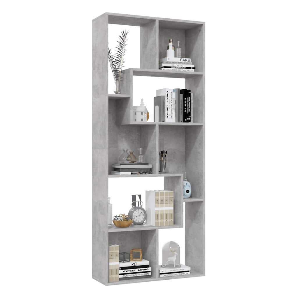 Bücherregal Weiß 67x24x161 cm Holzwerkstoff