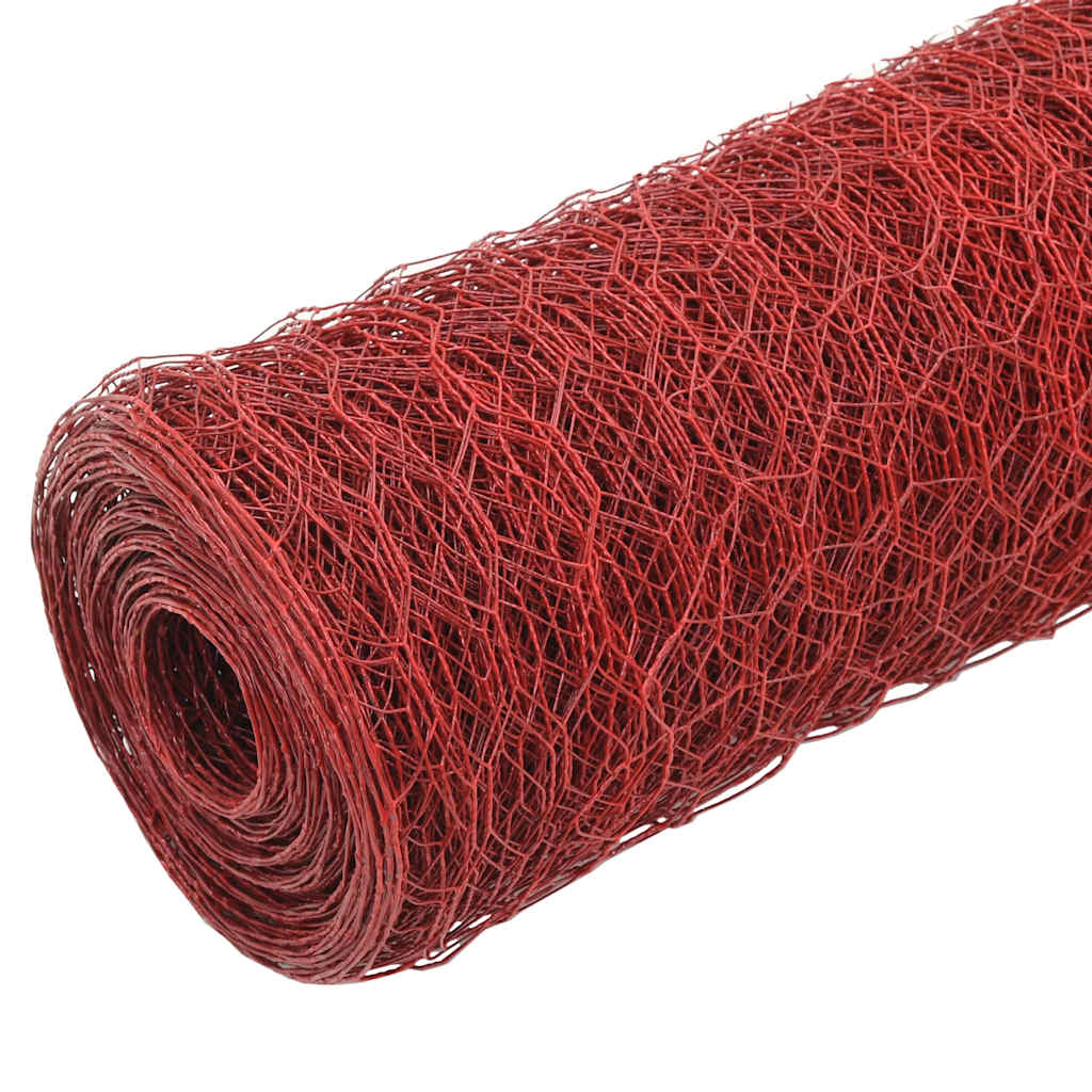 Drahtzaun mit PVC-Beschichtung 25x0,75 m Grün