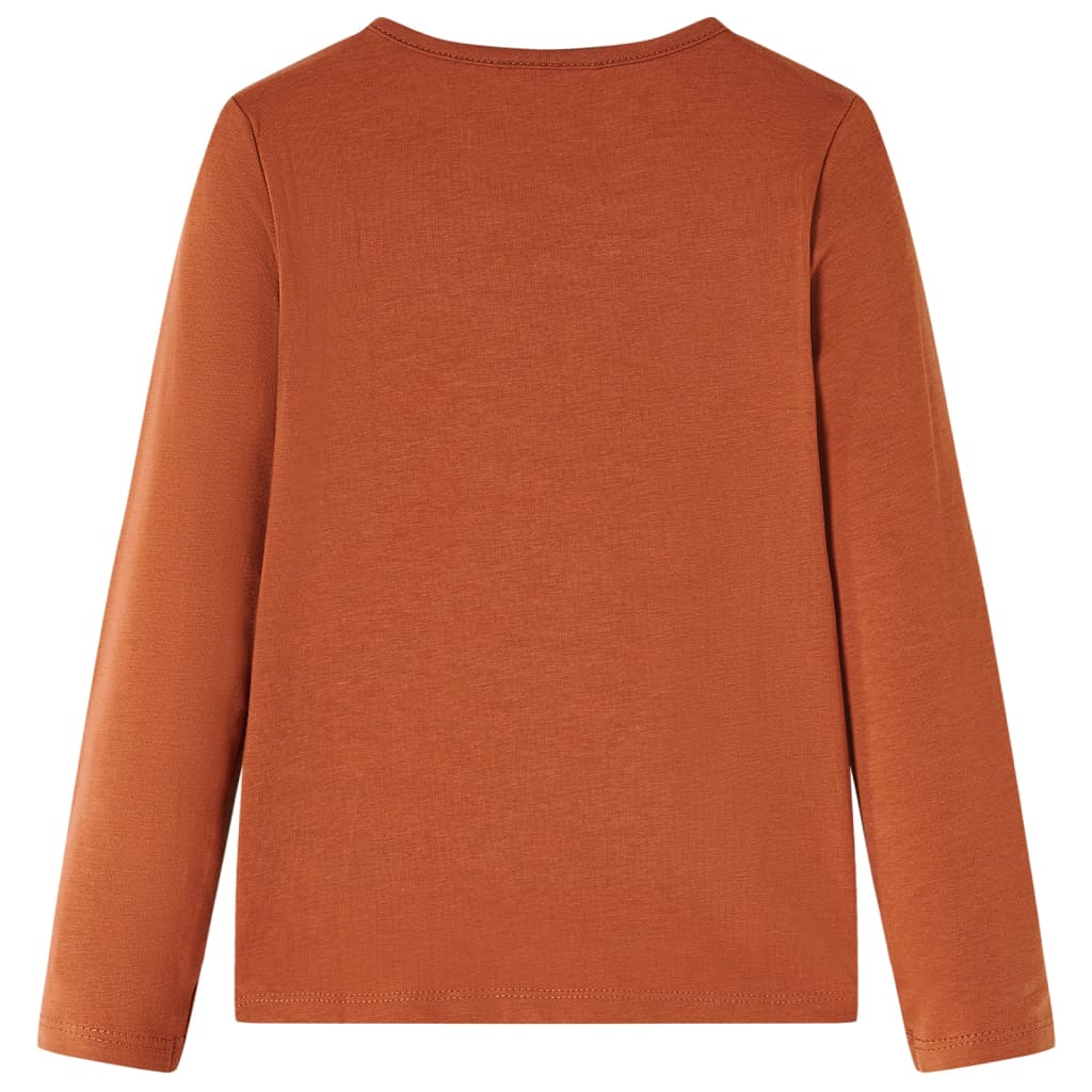Kinder-Langarmshirt Dunkelocker 104