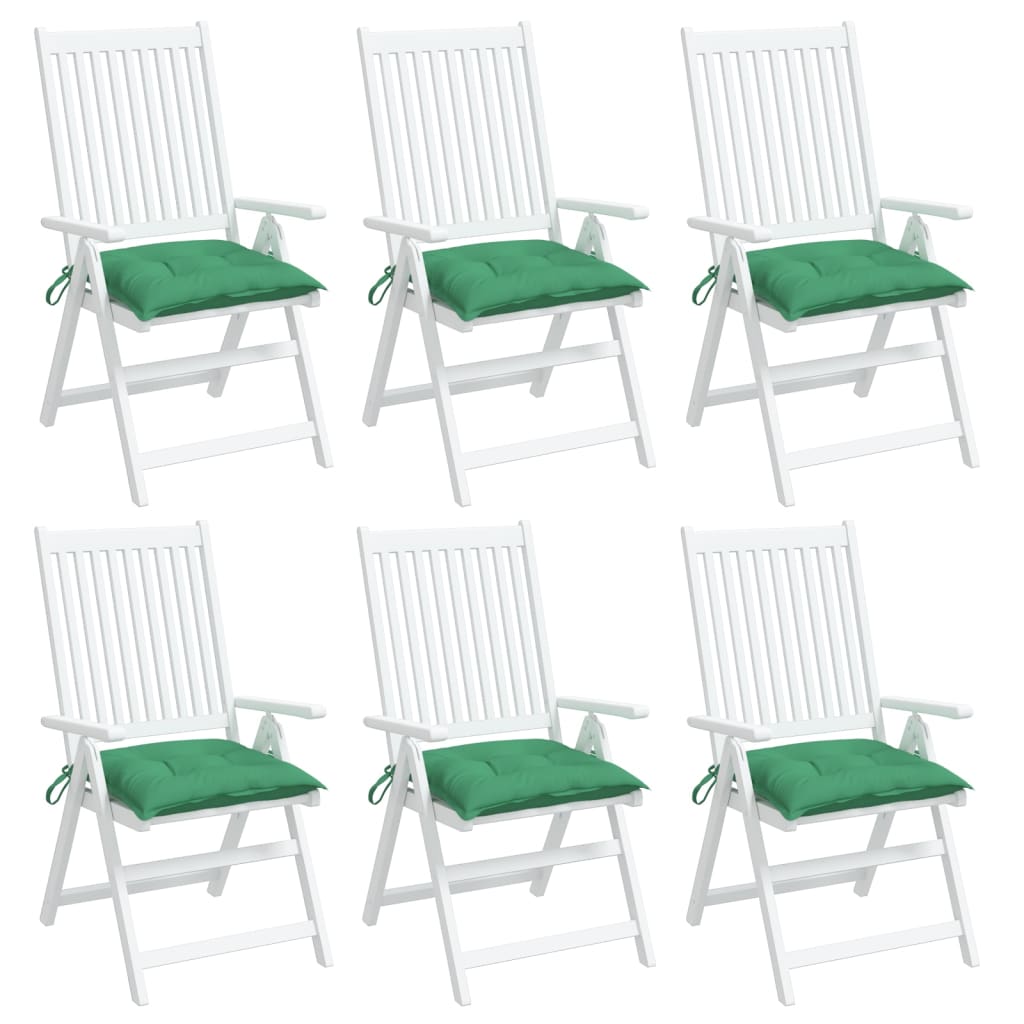 Stuhlkissen 4 Stk. Hellblau 40x40x7 cm Oxford-Gewebe