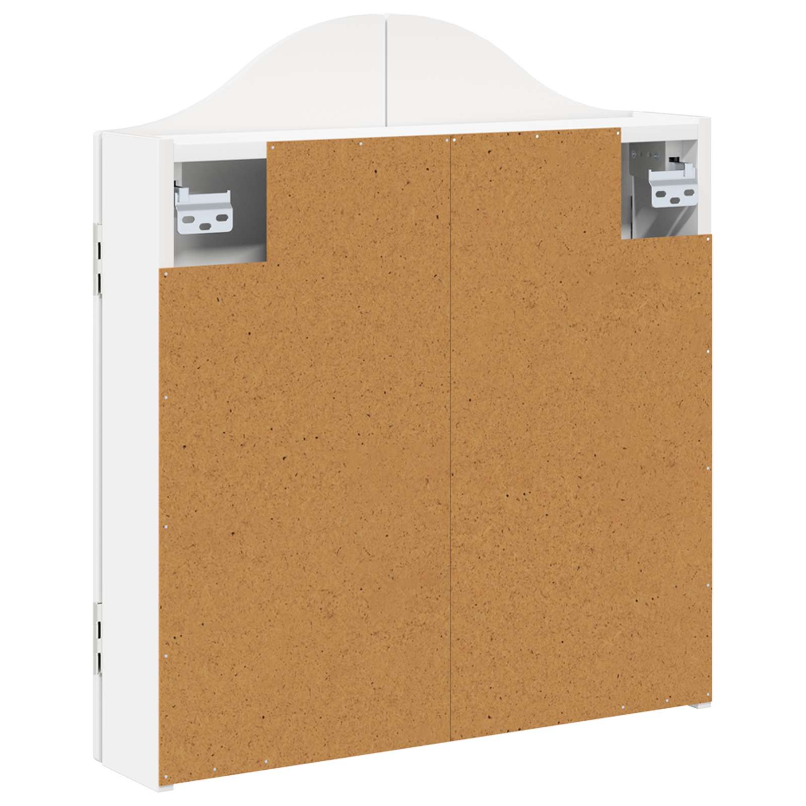 Dartboard Schrank Weiß 56 x 12 x 63 cm Holzwerkstoff