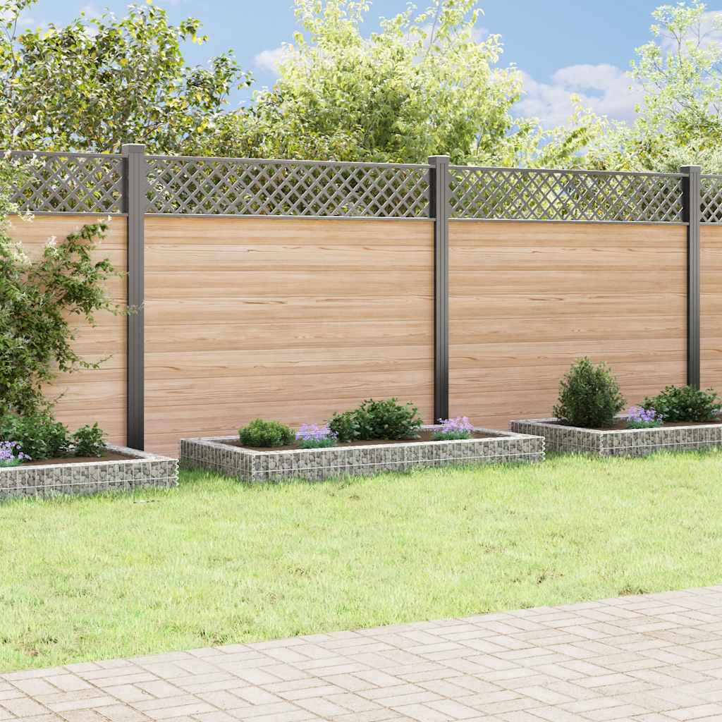 Gabionen-Hochbeet Verzinkter Stahl 100x100x20 cm