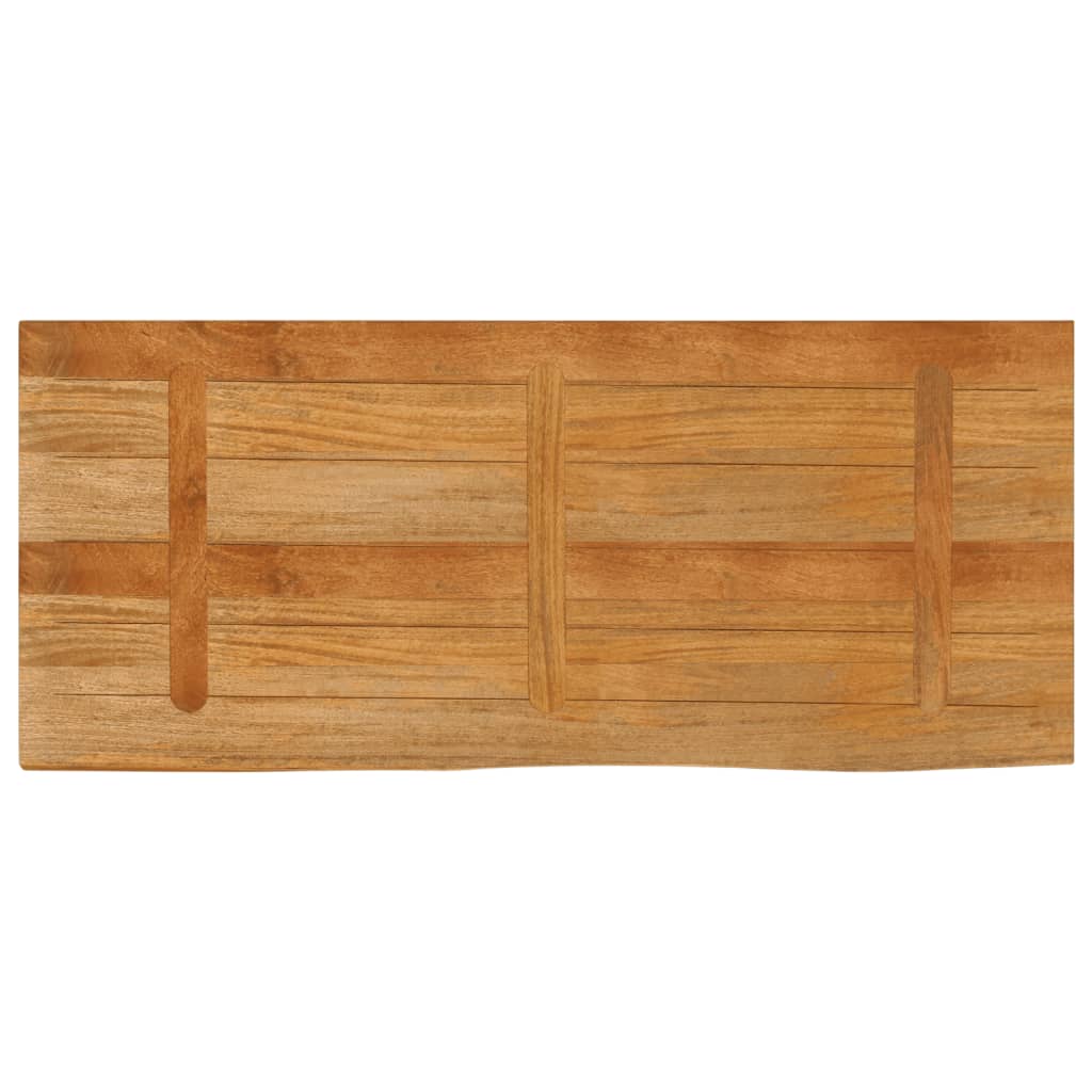 Wandregal 40x20x2,5 cm Rechteckig Massivholz Akazie Baumkante