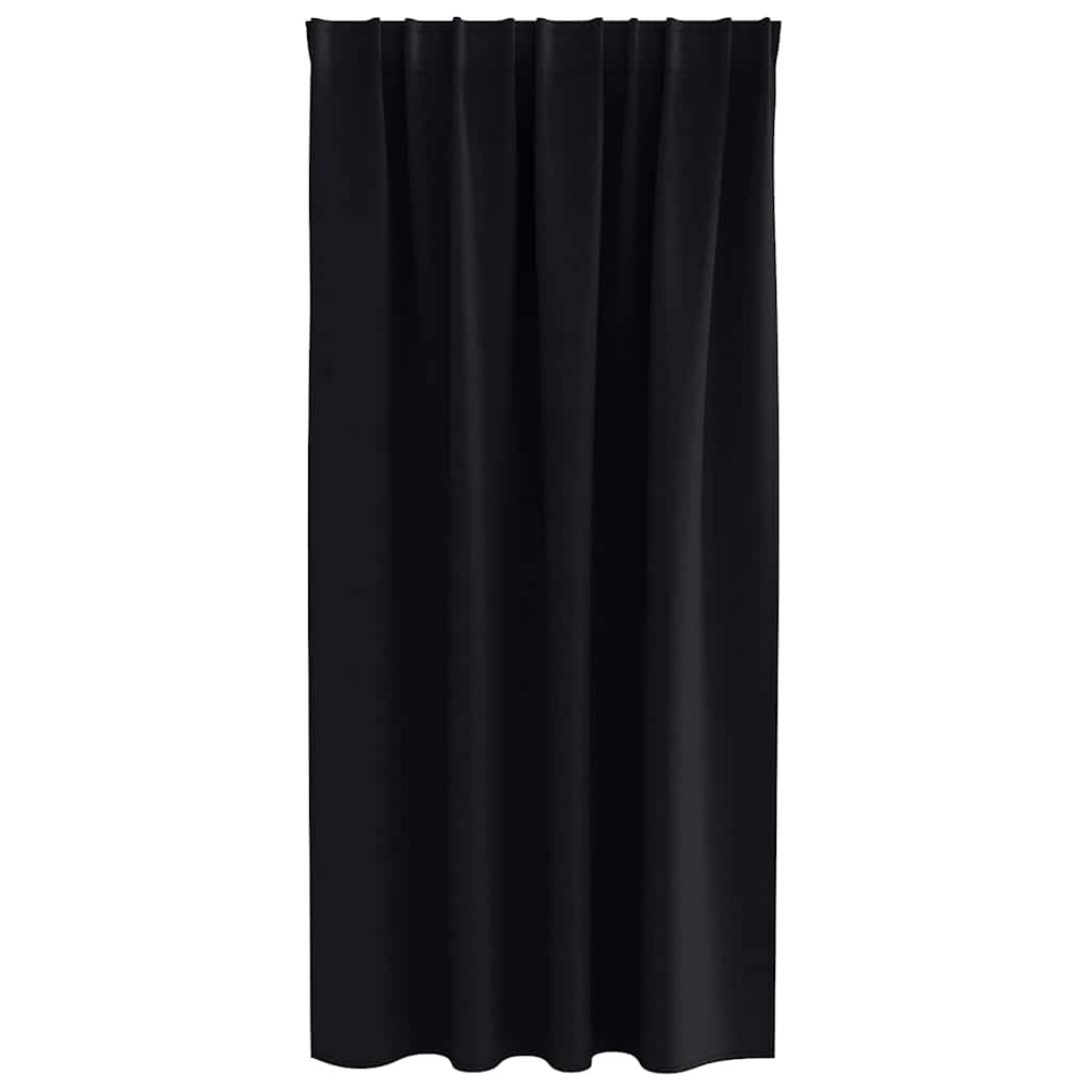 Verdunkelungs-Vorhänge mit Ringen 2 pcs Beige 140 x 140 cm