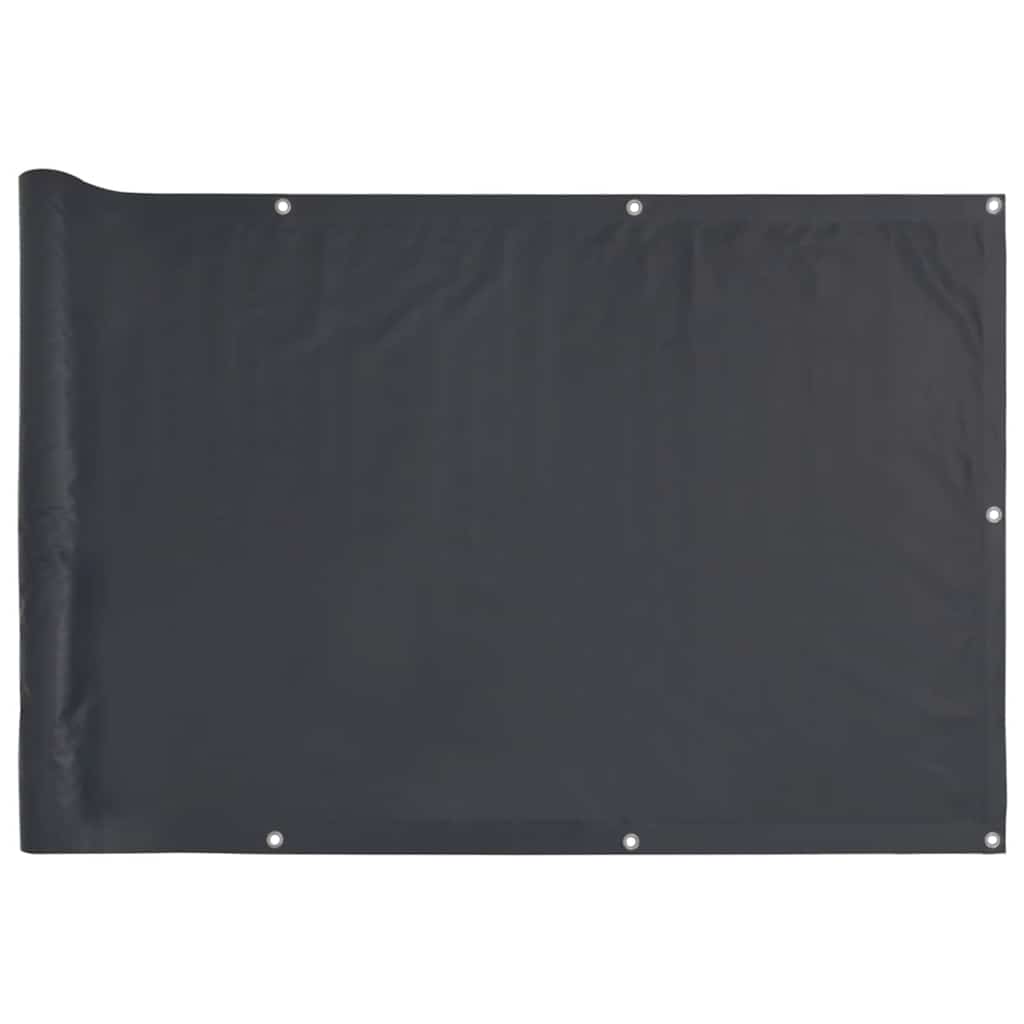 Balkon-Sichtschutz Anthrazit 300x75 cm PVC