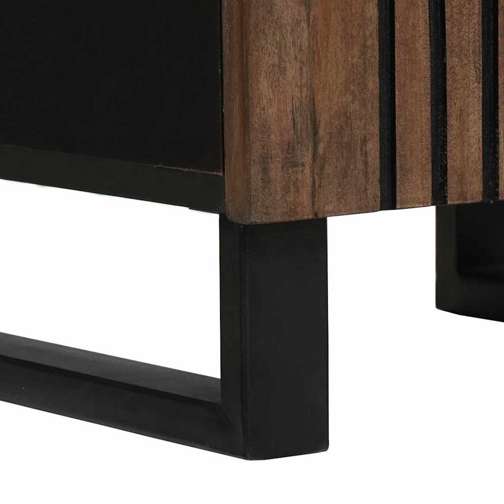 Badezimmerschrank Natur 38 x 33 x 160 cm Holzwerkstoff