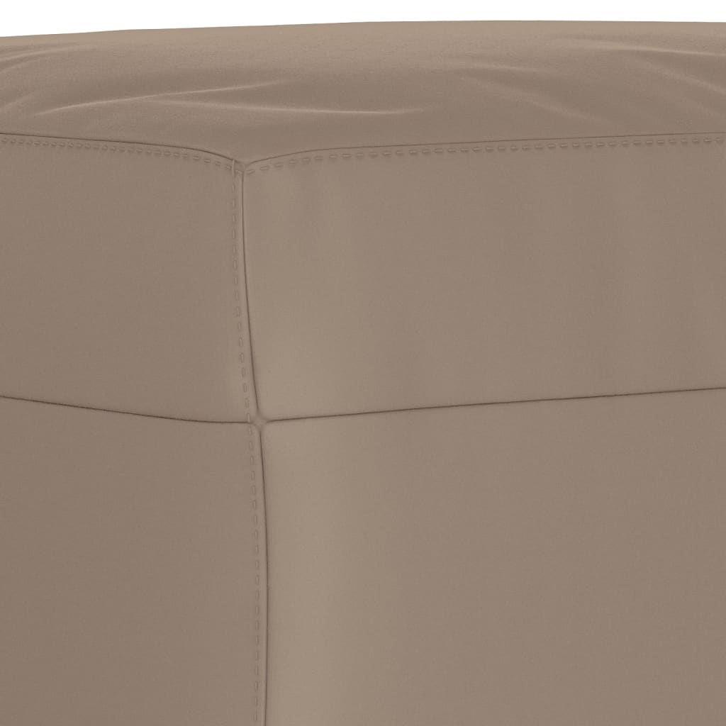 Sitzbank Hellgrau 70x35x41 cm Mikrofasergewebe