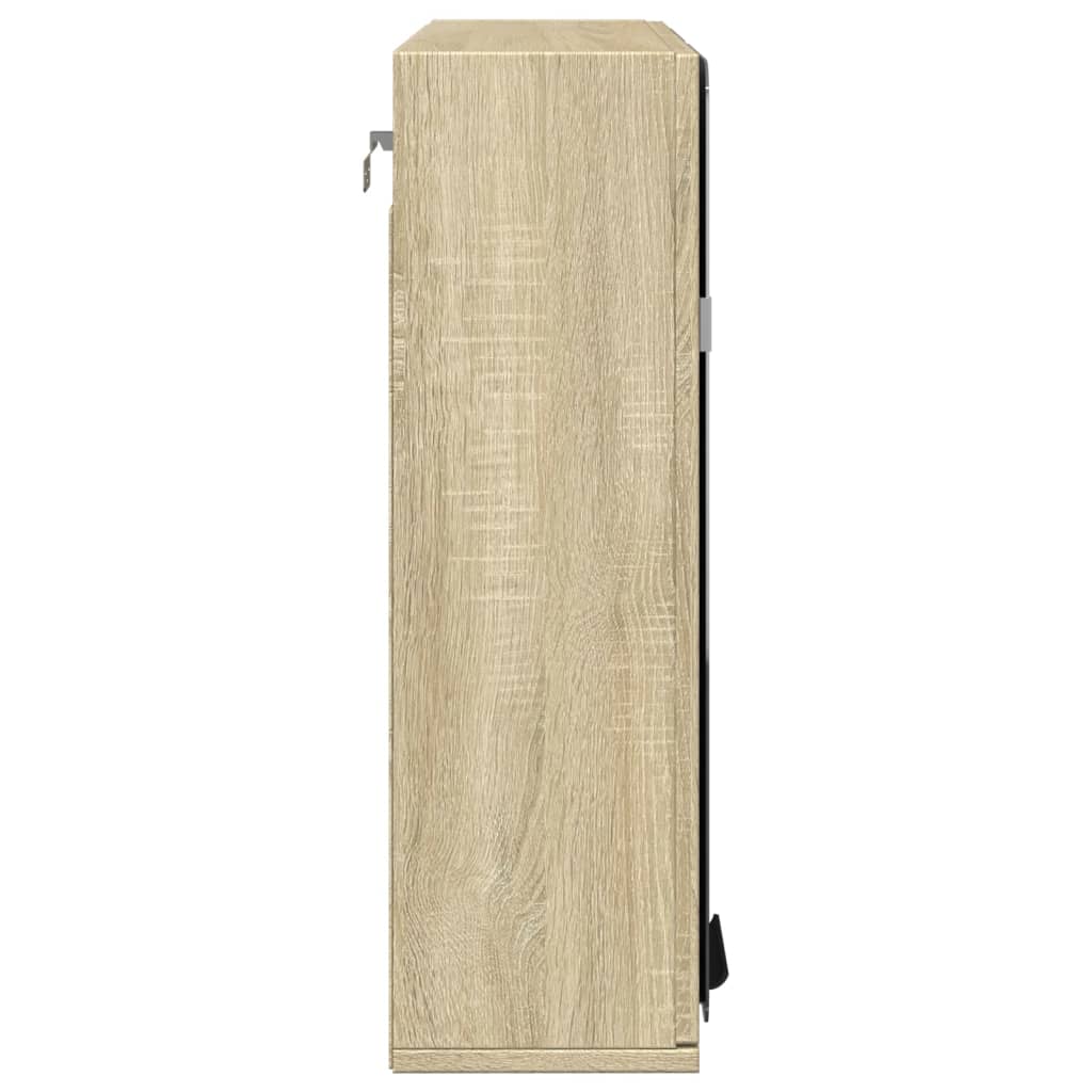 Bad-Spiegelschrank Weiß 64x20x67 cm