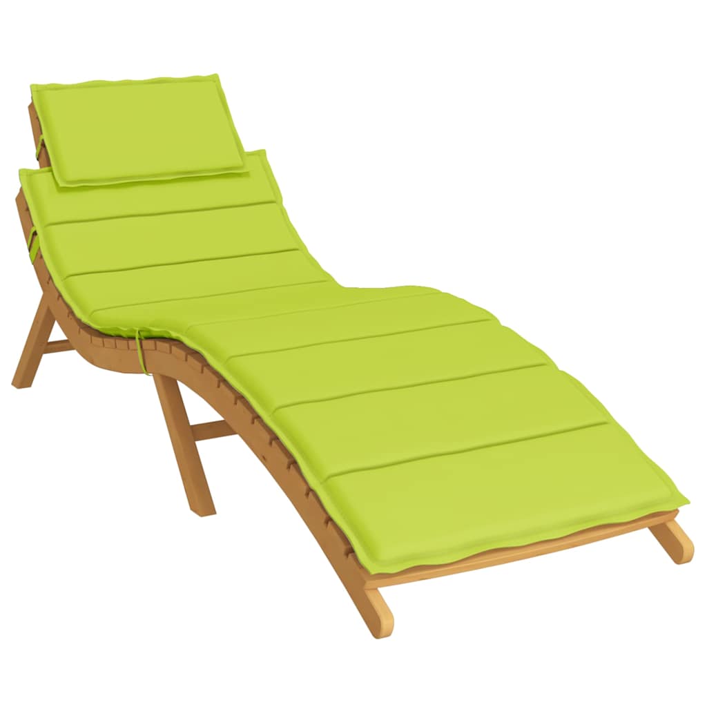 Sonnenliegen-Auflage Grau 186x58x4 cm Oxford-Gewebe